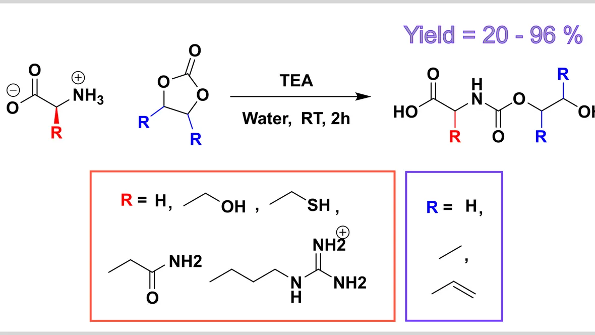 Selective transformations in water