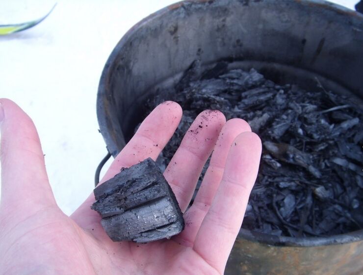 Biochar.