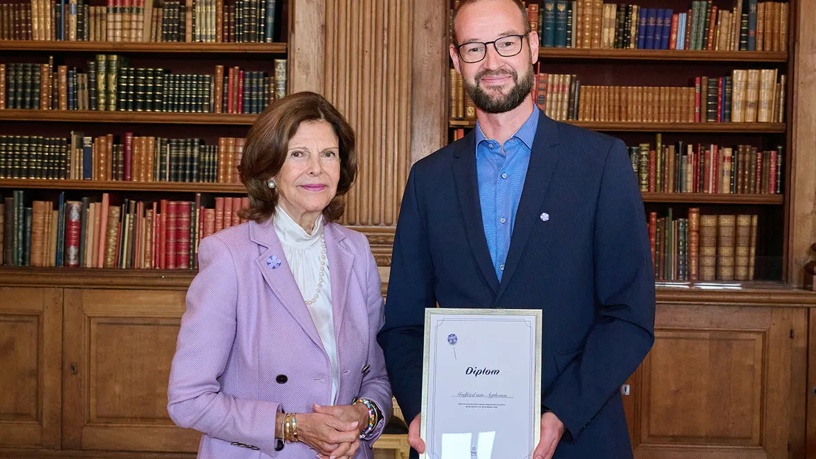 Godfried van Agthoven, H.M Drottningen