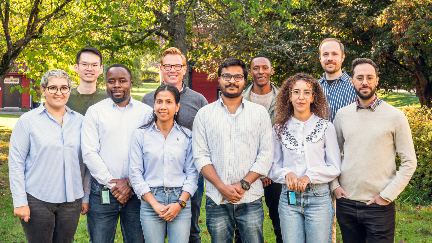 Group picture of Henrik Pedersen group