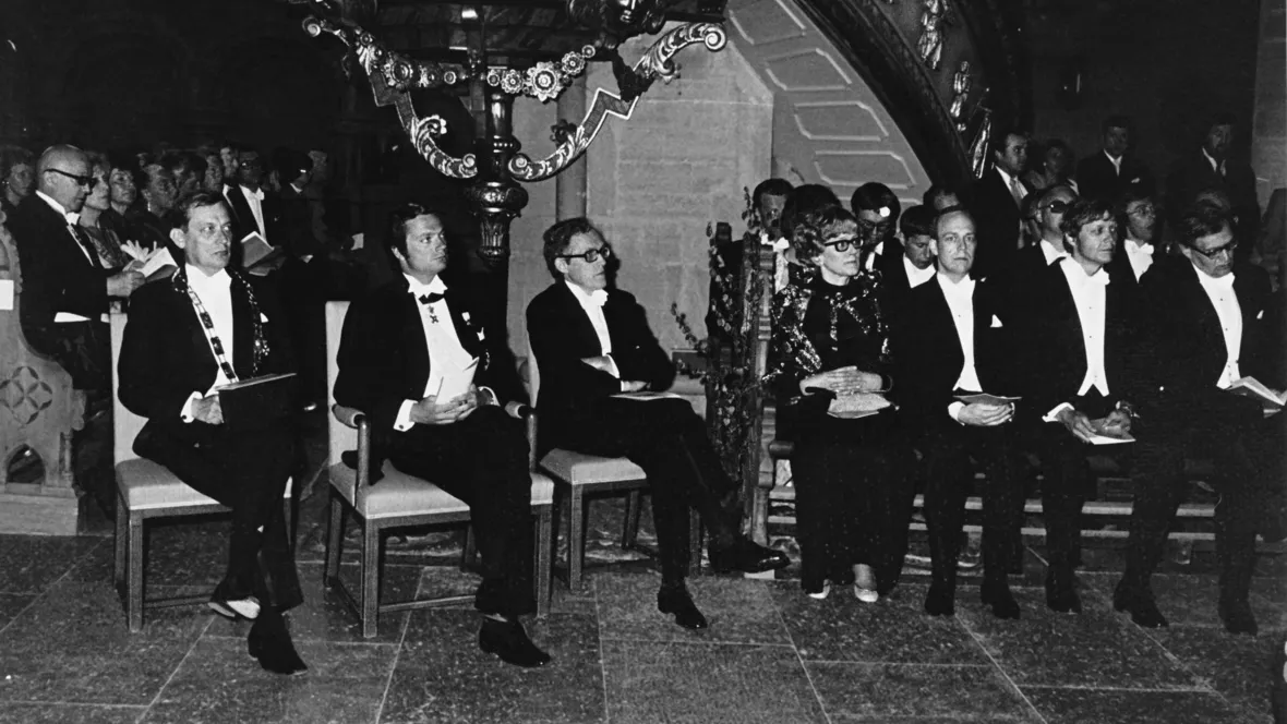 Promotion Linköpings domkyrka 1975.