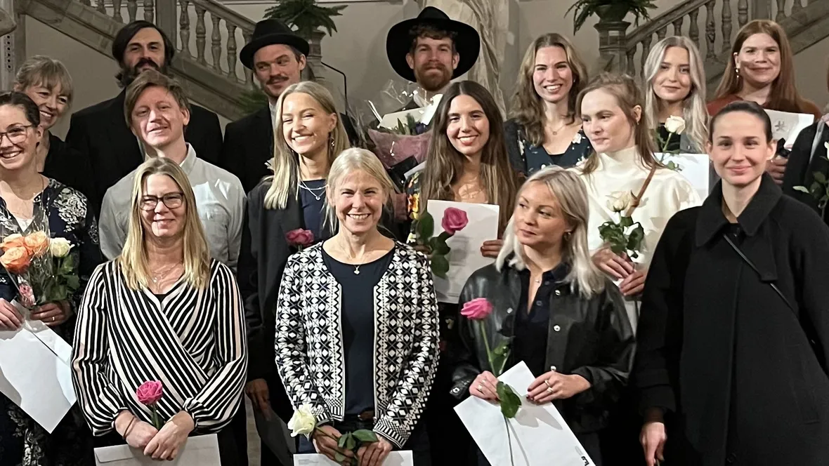 Examensceremoni på Malmstens.