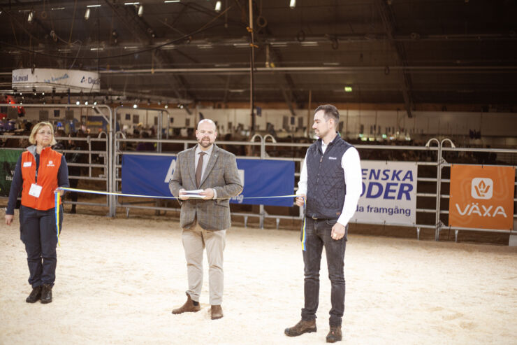 landsbygdsminsiter Peter Kullgren inviger Elmia Lantbruk 2024