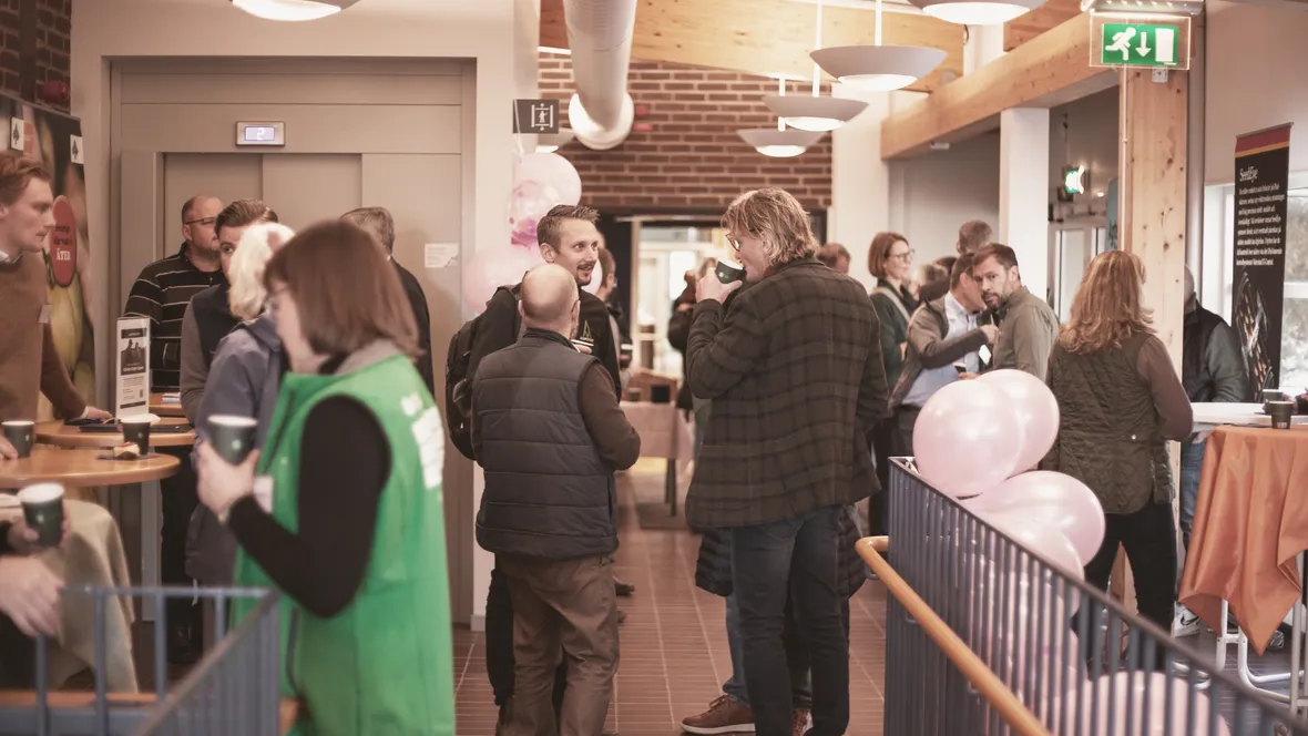 Mingle photo at the Digitisation Hub kick-off