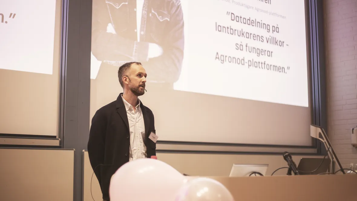 Joel Hamrén from Agronod.