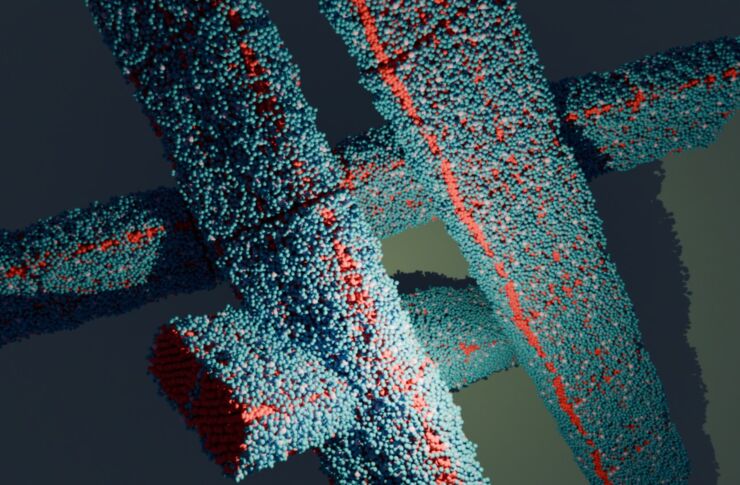 Inside a nanocellulose foam