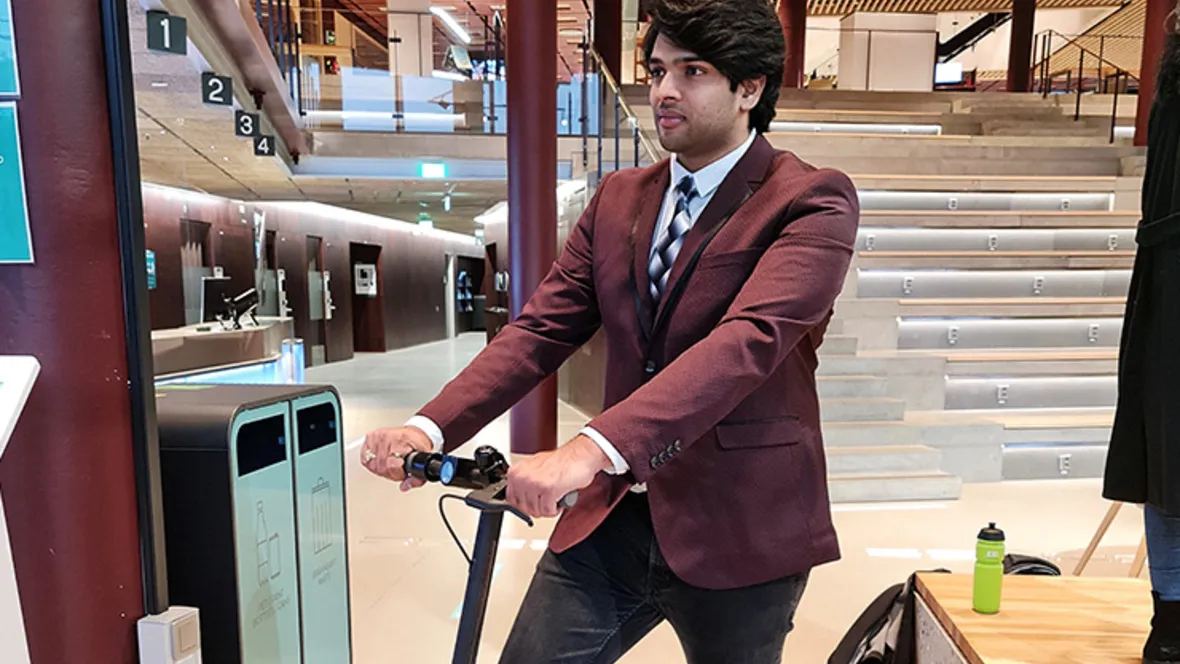 Sai Koushik Ella, alumn from Industrial Engineering and Management