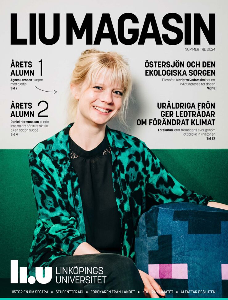 Omslag LiU magasin nr 3 2024.