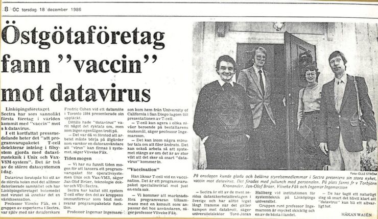 Newspaper clipping