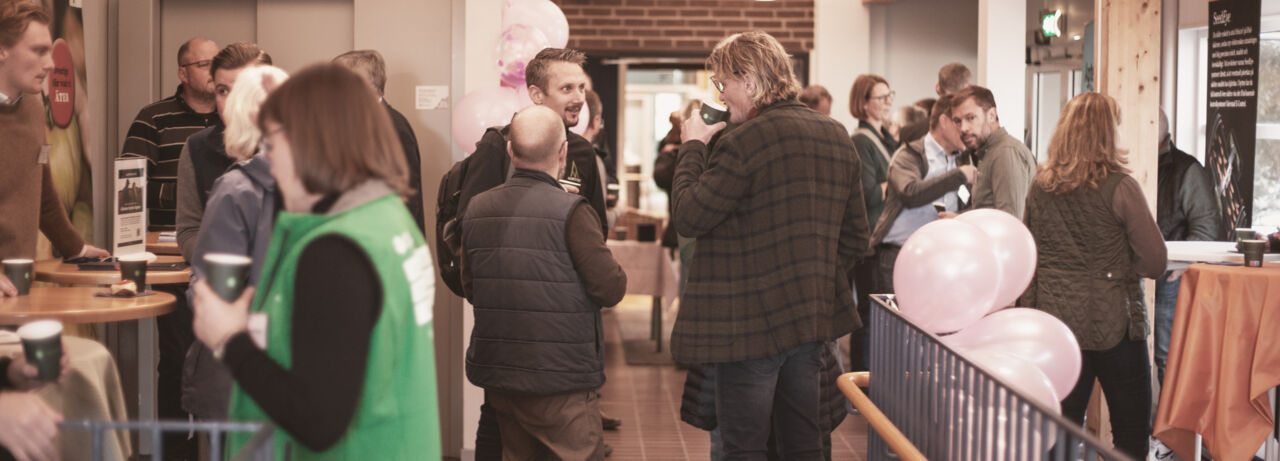 Mingelbild på kick-off för digitaliseringsnavet